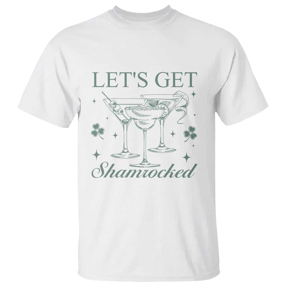 Lets Get Shamrocked St Patricks Day T Shirt