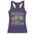 Vintage Christian Racerback Tank Top Retro No Luck Just God Funny St Patricks Day