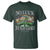 Vintage Christian T Shirt Retro No Luck Just God Funny St Patricks Day