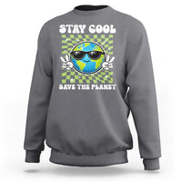 Groovy Earth Day Save The Planet Sweatshirt