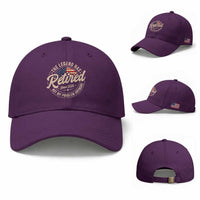 Retired 2026 Baseball Cap Funny Retirement US Flag Retired Not My Problems Anymore