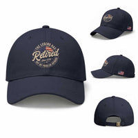 Retired 2026 Baseball Cap Funny Retirement US Flag Retired Not My Problems Anymore