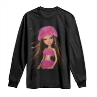 Funny Disgusting Doll Face Meme Long Sleeve Shirt Expression Hilarious Sarcastic