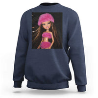 Funny Disgusting Doll Face Meme Sweatshirt Expression Hilarious Sarcastic