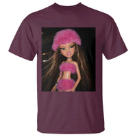 Funny Disgusting Doll Face Meme T Shirt Expression Hilarious Sarcastic
