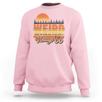 Funny 60th Birthday Sweatshirt Retro 1966 Weird Being The Same Age As Old People