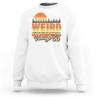 Funny 60th Birthday Sweatshirt Retro 1966 Weird Being The Same Age As Old People