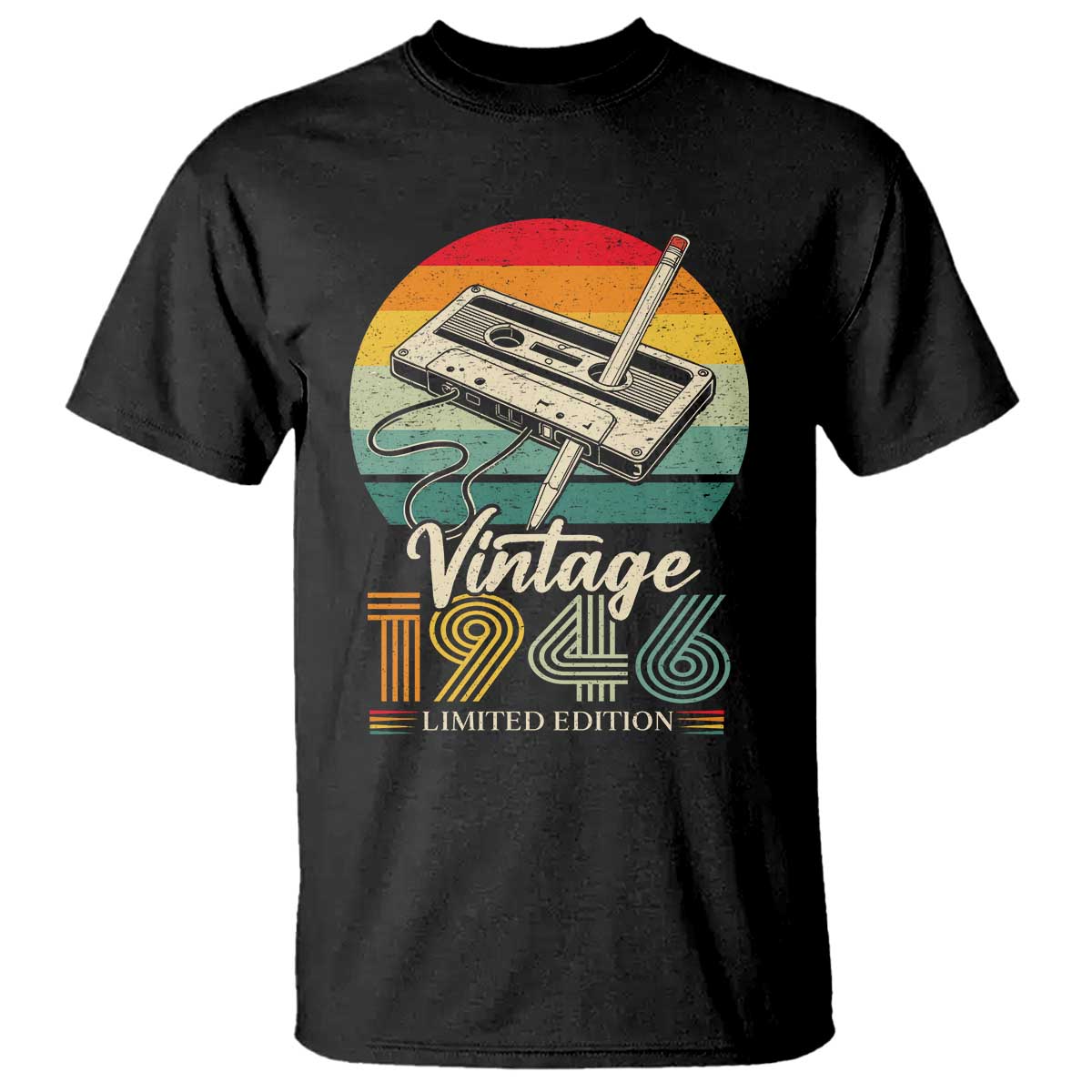 Vintage 1946 T Shirt 80th Birthday Turning 80 Year Old Gifts