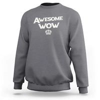 Awesome Wow Sweatshirt Alexander Hamilton Lover - Wonder Print Shop