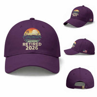 Retired 2026 Baseball Cap Vintage Retro Retirement Not My Problem Anymore