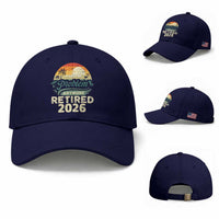 Retired 2026 Baseball Cap Vintage Retro Retirement Not My Problem Anymore