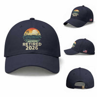 Retired 2026 Baseball Cap Vintage Retro Retirement Not My Problem Anymore