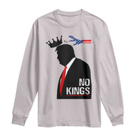 No Kings Long Sleeve Shirt Funny Resist Meme - Wonder Print Shop