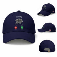 Jimothy Calling Phone Call Seattle Raccoon Baseball Cap