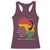 Martin Luther King Jr. Racerback Tank Top The Time Is Always Right To Do What Is Right MLK African Map