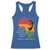 Martin Luther King Jr. Racerback Tank Top The Time Is Always Right To Do What Is Right MLK African Map