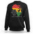 Martin Luther King Jr. Sweatshirt The Time Is Always Right To Do What Is Right MLK African Map