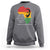 Martin Luther King Jr. Sweatshirt The Time Is Always Right To Do What Is Right MLK African Map