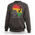 Martin Luther King Jr. Sweatshirt The Time Is Always Right To Do What Is Right MLK African Map