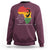 Martin Luther King Jr. Sweatshirt The Time Is Always Right To Do What Is Right MLK African Map