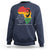 Martin Luther King Jr. Sweatshirt The Time Is Always Right To Do What Is Right MLK African Map