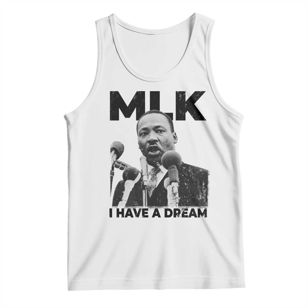 Martin Luther King Tank Top I Have A Dream MLK Black History Month