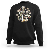 Retro 8647 Sweatshirt Subtle FDT Wild Flower Aesthetic - Wonder Print Shop
