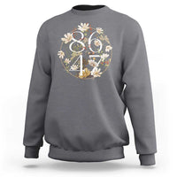 Retro 8647 Sweatshirt Subtle FDT Wild Flower Aesthetic - Wonder Print Shop