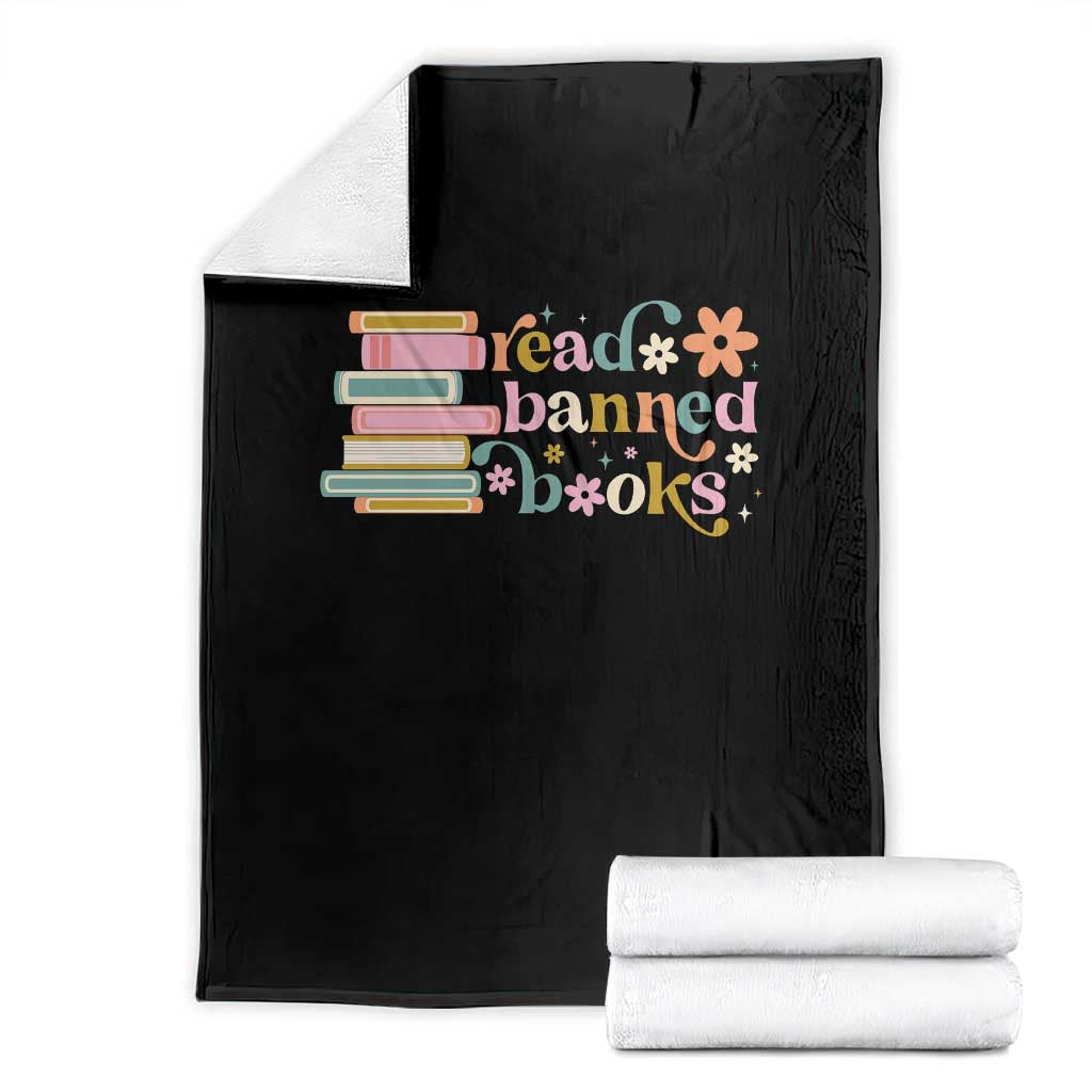 Vintage Read Banned Books Throw Blanket - Wonder Print Shop