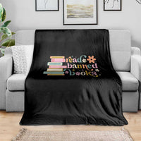 Vintage Read Banned Books Throw Blanket - Wonder Print Shop