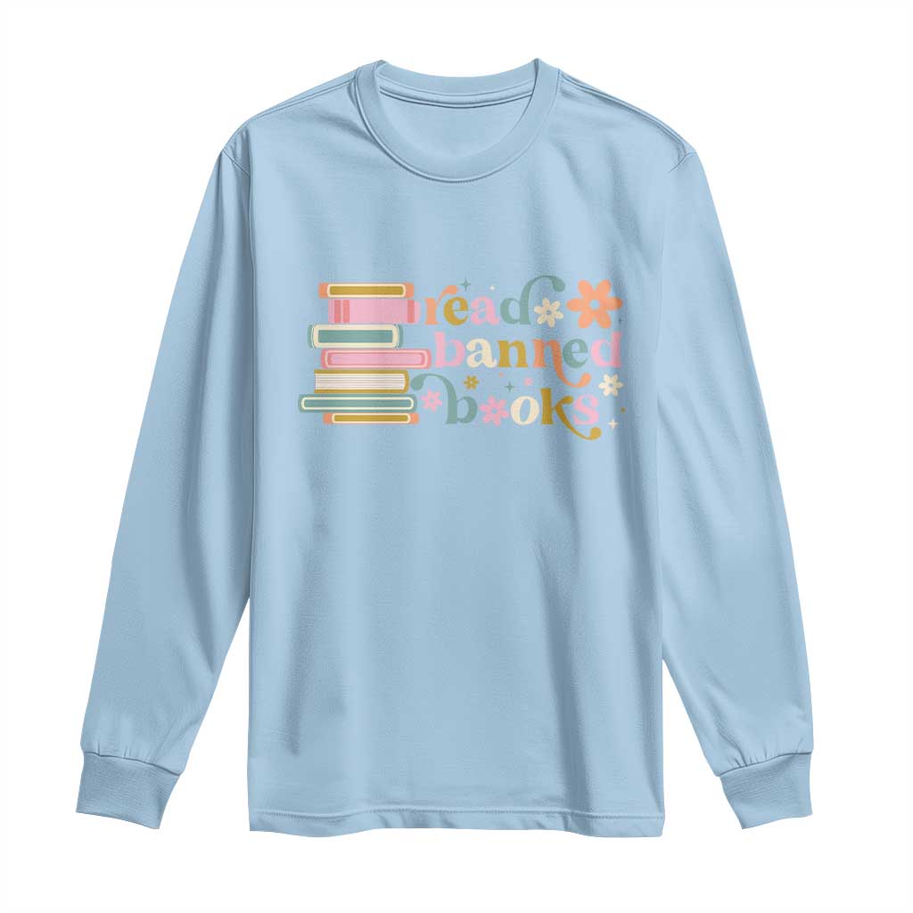 Vintage Read Banned Books Long Sleeve Shirt - Wonder Print Shop