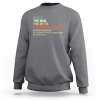 Funny Uncle Sweatshirt Best Funny Uncle Fathers Day