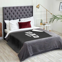 New Dad 2026 Throw Blanket Promoted To Daddy Est 2026 - Wonder Print Shop