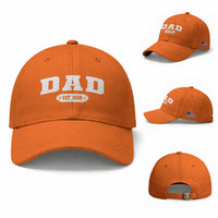 New Dad 2026 Baseball Cap Promoted To Daddy Est 2026