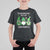 Lucky St Patricks Day Gnomes T Shirt For Kid Shamrock Leopard Gnome Irish