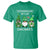 Lucky St Patricks Day Gnomes T Shirt Shamrock Leopard Gnome Irish