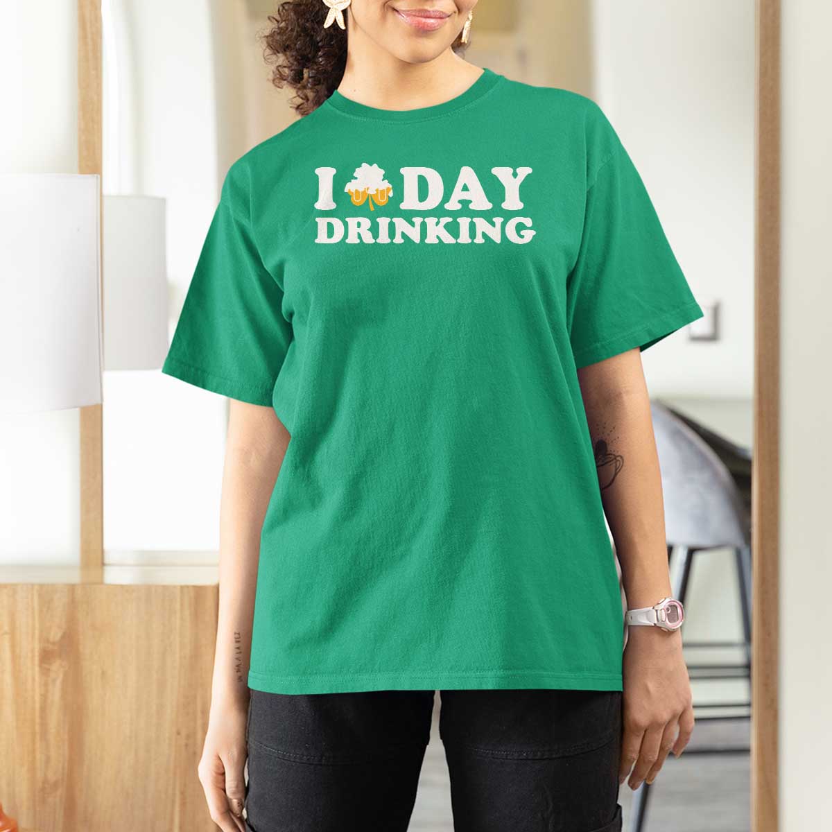 St Patricks Day Irish Beer T Shirt For Women Funny Drinking Party