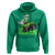 Lucky St Patricks Day Toddler Boys Hoodie T Rex Dino Riding Monster Truck Shamrock