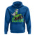 Lucky St Patricks Day Toddler Boys Hoodie T Rex Dino Riding Monster Truck Shamrock