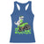 Lucky St Patricks Day Toddler Boys Racerback Tank Top T Rex Dino Riding Monster Truck Shamrock