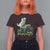 Lucky St Patricks Day Toddler Boys T Shirt For Women T Rex Dino Riding Monster Truck Shamrock