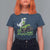 Lucky St Patricks Day Toddler Boys T Shirt For Women T Rex Dino Riding Monster Truck Shamrock