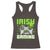 Funny Gamer St Patricks Day Racerback Tank Top Irish I Was Gaming Video Games Lovers