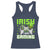 Funny Gamer St Patricks Day Racerback Tank Top Irish I Was Gaming Video Games Lovers