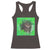 Funny Cat Meme St Patricks Day Racerback Tank Top Lucky Shamrock Goofy Ahh Cat