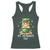 St. Patrick's Day Irish Cat Racerback Tank Top Kitty Saint Pattys Lucky Shamrocks