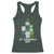 St. Patrick's Day Irish Cat Racerback Tank Top Cute Cats Saint Pattys