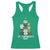 St. Patrick's Day Irish Cat Racerback Tank Top Cute Cats Saint Pattys