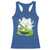 St Patrick's Day Cats Racerback Tank Top Irish Eating Ramen Noodles Cute Anime Shamrocks