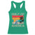 Gulf Of America Racerback Tank Top Funny Beach Summer Vacation Retro Vintage